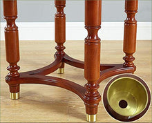 H-ei Tavolino in Legno di Gomma Tavolino da Salotto Semplice in Legno massello Tavolino Rotondo Tavolo da Balcone Tavolo for Il Tempo Libero