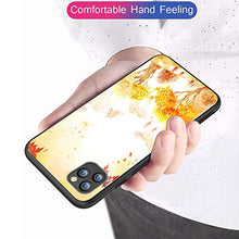 Suhctup Compatibile con iPhone 11 Pro Max 6.5 Custodia Protettiva in Vetro Temperato 9H + Cornice Paraurti in TPU Silicone Morbido Assorbimento Degli Urti a 360 Gradi Protezione -Albero 2