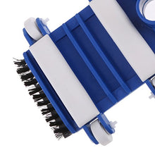 Fenteer Testa Vuoto Vaso Aspirante Pulitore Piscine Flessibile Cemento Plastica Blu Bianco