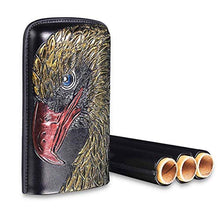 SCDZS Viaggi Portable Cigar Humidor - Leather Cigar Box di stoccaggio Seal Design Cigar idratante Set