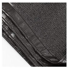 AOHMG Telone Ombreggiante, 85% Frangisole Frangivista Bordo Nastrate con Occhielli Rete Ombreggiante/Ombra, per Kennel Barn Piscina,Black_4x6m/12x18ft