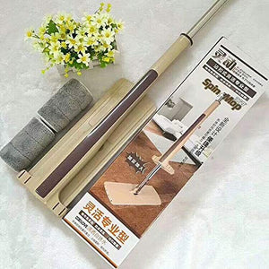SSAYY Spray Mop Strumenti per La Pulizia del Pavimento Mop Mop in Microfibra Pivot Autoportante Nessuna necessità Lavaggio A Mano Mop per Pavimenti Bagnati E Asciutti con 2 Cuscinetti per Mop