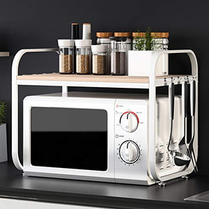 &ripiano di stoccaggio Forno a microonde Scaffale, cucina condimento Rice Cooker bagagli griglia rack Scaffale di finitura