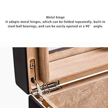 Umidificatori Humidor Humidor per Sigari Humidor Trasparente per Finestre Humidor Idratante A umidità Costante Humidor Trasparente per Tetto Apribile Humidor di Grande capacità