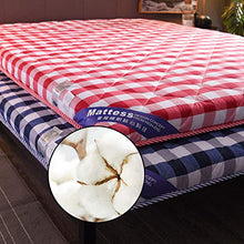 QXTT Materassi Letto Futon Materasso Futon Matrimoniale Pieghevole Giapponese Tradizionale Futon Tatami Ultra Morbido per Massaggi Esercizi di Yoga Campeggio Hotel,Blue-90 * 200cm