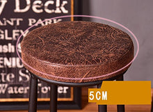 ZHJING Seggiola da Bar Sgabello Alto, Creativo Sgabello Bar, Simple Casual Dining Chair Alta Sgabello Sedia Sedia Anteriore (Color : B, Size : 75CM)