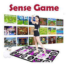 AFANG Game Dancer Pads Doppio Tappeto Ballo, Compatibile TV/PC Coperta Antiscivolo Ricevitore Wireless, Telecomando Ragazze Ragazzi Antiscivolo Resistente Danza Pad