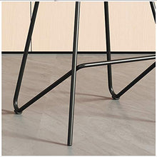 LHJDM Sgabelli da Bar,Sgabello da Bar Senza Schienale,Nero, Bianco, Rosso, Blu,sgabelli da Bar da Cucina,Piedini Neri -Seduta in Plastica,Sedie da Bar,per Ristoranti, caffè