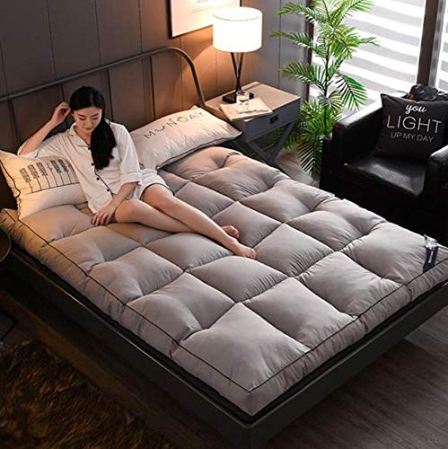 YOLL Materasso Tatami Giapponese Ispessimento Materasso Futon Pieghevole in Peluche, Materassi Letto futon Soggiorno Tappetino Yoga Tappetino Universale Quattro Stagioni Residenza Studen