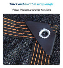 90% Nero Sunblock Ombra della Copertura del Panno Impianto per, Yards/Giardini/Pollo Coops/Barns/Animal Shelters Ombra Net, Resistente Ai Raggi UV Net con Occhielli (Size : 2X4m)