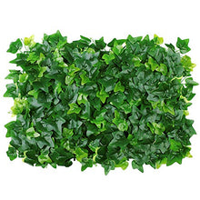 Hedge Artificiale Panel, Piante Artificiali, Pannello Di Traliccio, Finto Schermo Fence Parete Pianta Ivy Sfondo Faux Erba Decorativo Per Giardino Di Casa Piccolo Creeper Verde
