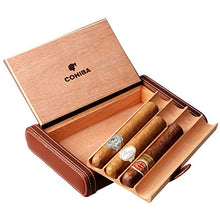 Ljf 4 sigari Scatola di sigari Sospensione idratante gabinetto di Viaggio Scatola di sigari Portatile Sigaro Scatola di Manutenzione alcolizzata casa Cedro Sigaro di Legno Set Migliore Regalo