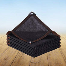 WQZF Nero Rete Ombreggiante Telo Coprente Tessuto Rettangolo,for Giardino Piscina Coperta Parasole Frangivista Animale Domestico,E Protezione Anti UV,6x8m(20 * 26ft)