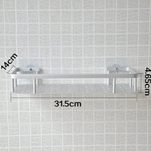BESTOMZ Mensola a Ventosa Mensola da Bagno e Cucina Parete portaoggetti in Alluminio