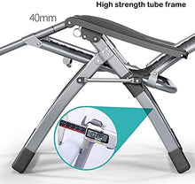 Confortevoli sedie da patio reclinabili per persone resistenti all'aperto, giardino, spiaggia, prato, campeggio, sedia regolabile, supporto portatile, 199,6 kg
