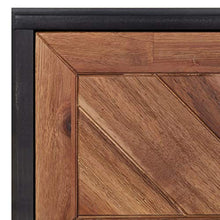 vidaXL Legno Massello di Acacia e MDF Credenza Madia Mobile Basso Armadio Armadietto Mobili Arredo Arredamento Cassapanca Portaoggetti 45x32x115 cm