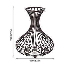 zyl Portabottiglie in Sughero per Vino Tappo in Sughero per Bottiglie retrò Cestello in Metallo Contenitore in Sughero in Ferro Raccoglitore per Ornamento da Cucina Regalo Decorazione Domestica