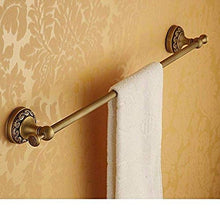 PYROJEWEL Parete Rail Bagno cremagliera Bagno cremagliera cremagliere Barra del Gancio di Rame Asta Singola Bagno cremagliera Appeso mensola da Bagno