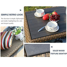 Aimir Set di Mobili da Giardino per Esterni, 4 Pezzi da Giardino per Il Tempo Libero con Combinazione di Divani in Rattan Set di Conversazioni per Patio Mobili da Salotto