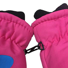 Congci Guanti Caldi, Guanti da Sci per Bambini ， 1 Paio di Guanti per Bambini per Bambini Invernali, Ragazzi, Ragazze, Guanti da Sci Antivento Impermeabili per Esterni