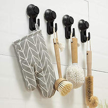 Jixista Ganci a Ventosa Gancio di Aspirazione Asciugamano Ventosa Ganci Senza Chiodo per Porte Parete Bagno Plastica Ganci Portasciugamani per Porta a Parete Finestr Ventosa Forte per Asciugamani 4PCS