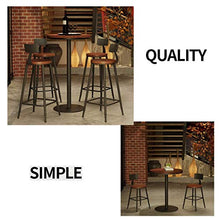 LLT Pratico sgabello 2 Pz Bar sedia della cucina Bar Sgabelli Pianale da cucina Prima colazione Sedia da pranzo contatore Black Metal frame Soft cuscino del sedile di sicurezza Schienale,45 cm,45 cm