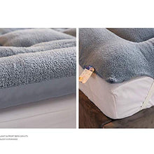 zyl Materasso Premium in Peluche coprimaterasso Trapuntato Attillato Tatami Coprimaterasso in Cotone Traspirante Materassi futon da Pavimento Gemelli-b Twinch2