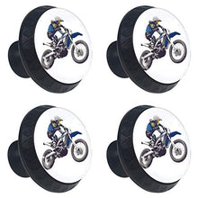 Wetia Motociclista per la Cucina di casa Armadio Armadio Armadio Nero 3,5 x 2,8 cm