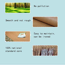 MBY Materassino in bambù, Bambino Neonato Bambini Letto della Scuola Materna Malacca Sedili, Nessun Odore Liscio No Burr Raffreddare Senza Ghiaccio (Color : Two-Piece, Size : 60×120cm)