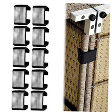 Ohomr Clips 10PCS Divano, Sei Centimetri Divano Connect Clamps, mobili materie plastiche Clip per Giardino Patio Mobilio Decorazione Domestica