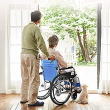 Carrozzine da Trasporto Leggere Pieghevoli - Sedia A Rotelle per Disabili E Anziani - Braccioli E Poggiapiedi Rimovibili - Cintura di Sicurezza A