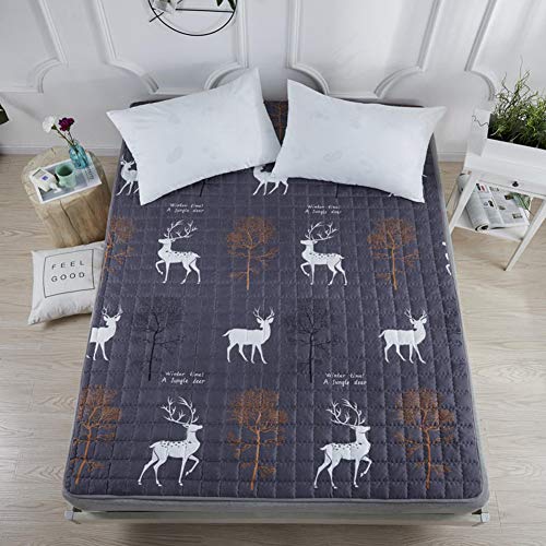 YXXCD Futon Tatami Materasso Materasso, Pieghevole Materasso Terra Giapponese Mantieni Caldo Confortevole Tatami Student Tappetino Camera da Letto Dormitorio-b 180x200cm(70x78inch