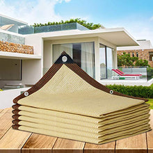 Geovne Panno Ombreggiante per Esterni,Rete Ombreggiante antistrappo,Rete Telo Ombra Beige,Telo Coprente Resistente,per recinzioni,balconi,terrazze,Dimensioni Personalizzate (2x4m)