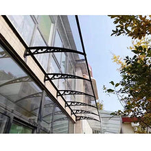 WXQ Tenda da Veranda Pensilina Alveolare Pensilina Tettoia Modulabile, Pensilina Veranda Veranda Resiste alla Corrosione Riparo for Veranda da Esterno Facile da Installare