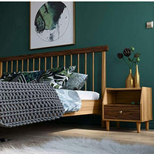 lqgpsx Comodino in Rovere armadietti da Camera da Letto minimalisti Moderni,Solido e Durevole Resistente alla corrosione,scaffale rispettoso dell'ambiente