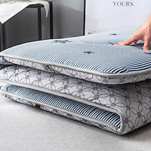 HKX Tappetino, futon Sottile coprimaterasso coprimaterasso Pieghevole Pieghevole Portatile-B 120x200cm (47x79 Pollici)
