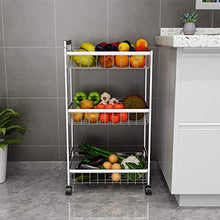 &ripiano di stoccaggio Carrello di stoccaggio di frutta e verdura di scaffale a più strati dello scaffale di verdure dell'acciaio inossidabile dello scaffale 304 della famiglia Scaffale di finitura