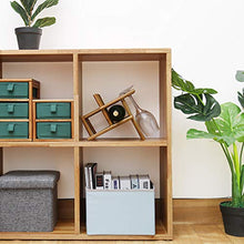 YQJ - Portabottiglie da tavolo con 3 bicchieri, realizzato a mano, completamente assemblato per bar, cucina, soggiorno, ripostiglio, 1 slot