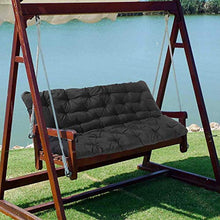 Apangpang - Cuscino per sedia a dondolo, morbido, traspirante, antiscivolo, 120 x 100 x 10 cm, cuscino in spugna, utilizzabile per giardino, terrazza, divano