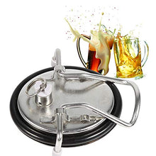 SANON Coperchio Del Barilotto di Birra in Acciaio Inossidabile con Carbonatazione Coperchio Del Carbonato in Acciaio Inossidabile per Birra Fatta in Casa Il Barilotto