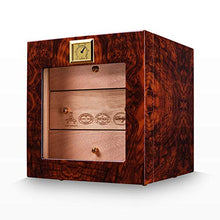 GLF Caso Cigar Box Cigar Humidor - Regalo di Natale di Lusso Gabinetto Cigar Humidor Storage Box Wirth Alta Lucida in Legno con Free igrometro e ampHumidifier mantenerlo Fresco Set Regalo di Lusso