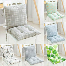 HYLX Cuscino Sedile, Cuscino Sedia, Cuscino Sgabello Rotondo, Cuscino Sedia Floreale Antiscivolo in Cotone Spesso, per Giardino, terrazza Esterna