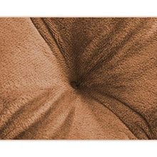 Cuscino per sdraio imbottito spesso, Cuscino per divano per sedia a dondolo con schienale alto invernale, Cuscino per sedia a gravità zero da giardino esterno con lacci, Marrone 90x40x8cm (35.4x15.7