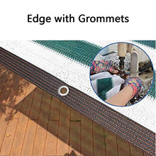 Rete ombreggiante Tenda da Sole in Tessuto con Occhielli, Piante di pergola, 85% Telo di Tela Verde Zebra per L'Estate, Misura Opzionale (Size : 3x4m)