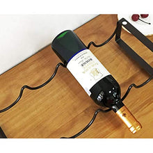 Cabilock 2 Pezzi Iron Art Elegante Portabottiglie per Bottiglie di Champagne Espositore per Bottiglie di Vino per Ristorante di Casa