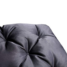 Meerweh Mare WEH Set con Schienale Alto Cuscino, Schiena Adattatore CA 70 cm, Cuscino Imbottito, Grigio, 120 x 50 x 10 cm, 74092