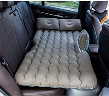 Lettino da viaggio Letto gonfiabile Motivo a onde doppio ingranaggi Tornio floccato Materasso Viaggi testa dell'automobile di Guardia cuscino d'aria letto multifunzionale auto gonfiabile Bed 5-19