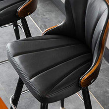 XINGLEI Sgabelli da Bar, Sgabello Alto ad Altezza Fissa, Design Contemporaneo, Sgabello Alto con Seduta ergonomica e Confortevole e Base Robusta, Rotazione a 360 ° (Color : Ivory White)
