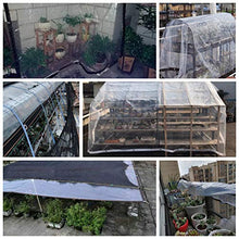 TRITTHOCKER Tarpaulin, 0,12mm PE in plastica PE Giardino Balcone Growhouse Succulenti Caldi e Impermeabili,3x8