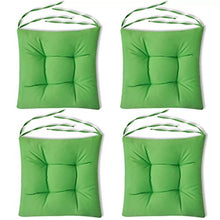 Goliraya 4 pz Cuscini per Sedie Verde/Rosso/Blu/Crema/Marrone,Cuscini Seduta,Cuscini per Sedie da Giardino,Cuscini per Sedie da Esterno 40x40x8 cm